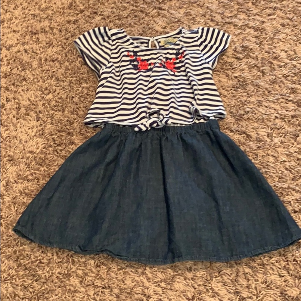 Lucky brand girls size 4 dress